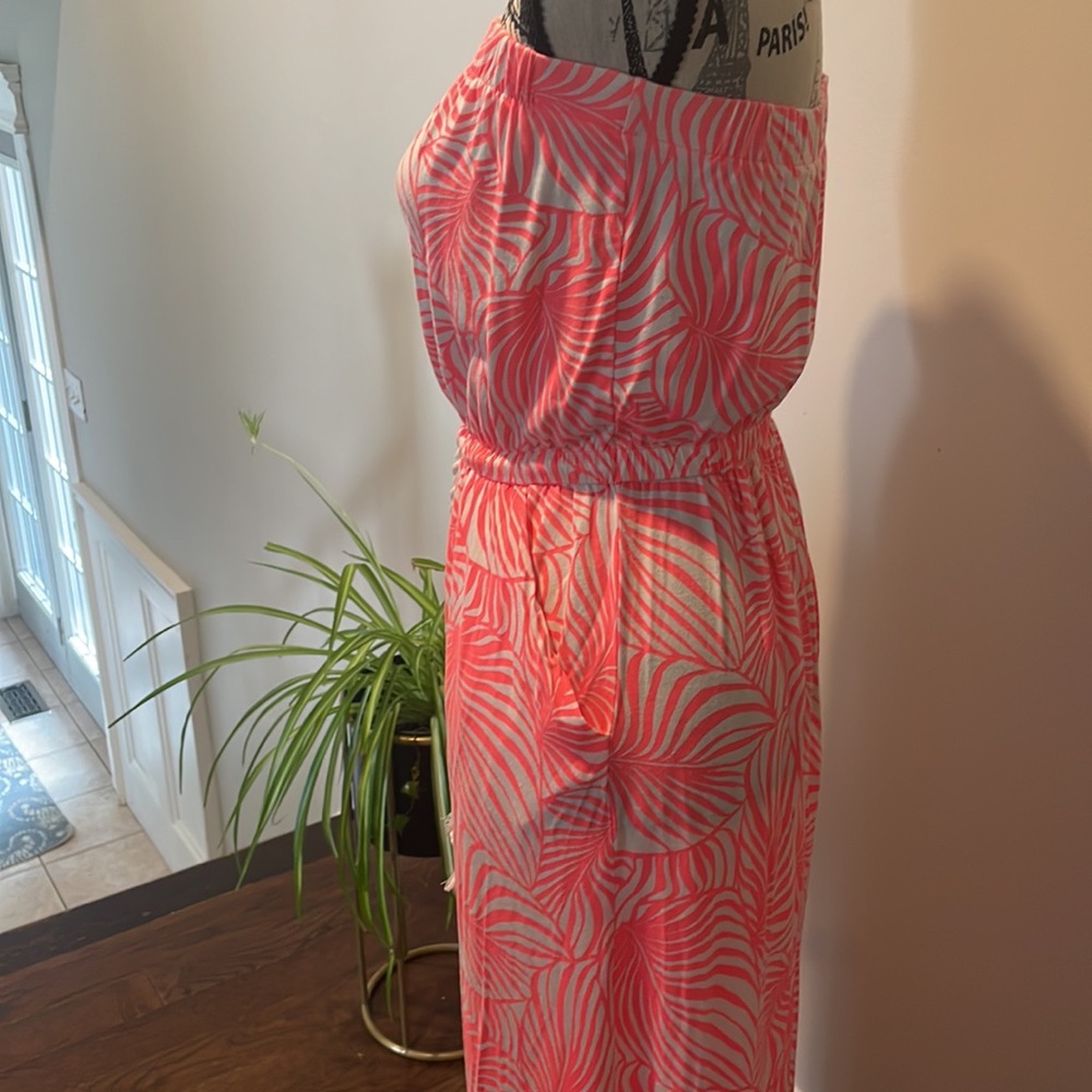 STRAPLESS MAXI DRESS - Picture 4 of 7